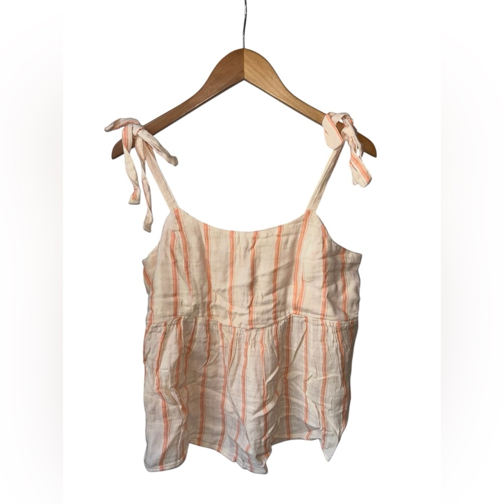 Old Navy || Tie-Strap Waist Defined Swing Cami